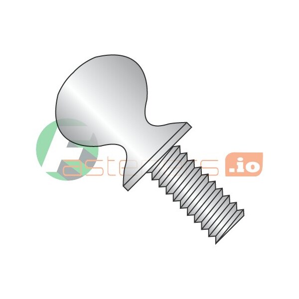 Newport Fasteners Thumb Screw, #10-32 Thread Size, Spade, 18-8 Stainless Steel, 0.49 in Head Ht, 3/8 in Lg, 2000 PK 658141 - main